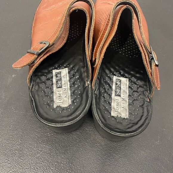 Josef Siebel Air Massage Leather Clogs - Picture 2 of 5
